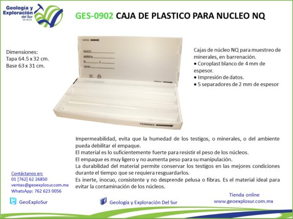 NQ CAJA DE PLÁSTICO PARA NÚCLEO - Image 2