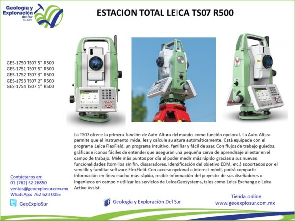 LEICA TS07 R500 ESTACIÓN TOTAL - Image 4