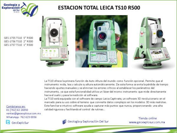 LEICA TS10 ESTACIÓN TOTAL - Image 4