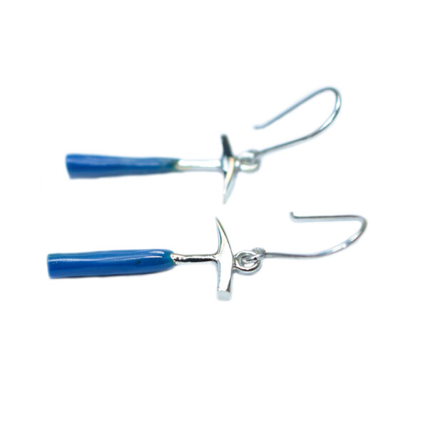 ARETE  ARILLO PICA AZUL - Image 2