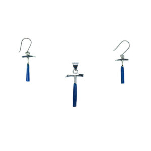 JUEGO DE PICAS ARILLO AZULES