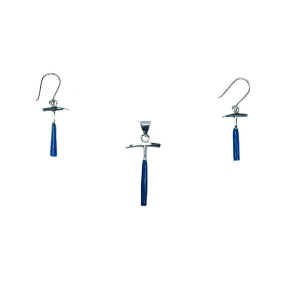 JUEGO DE PICAS ARILLO AZULES