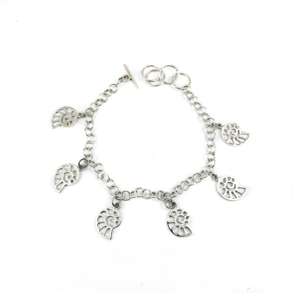 PULSERA AMONITAS CALADAS COLGANTES - Image 3