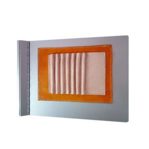 CARPETA ALUMINIO CON  PORTALAPICES