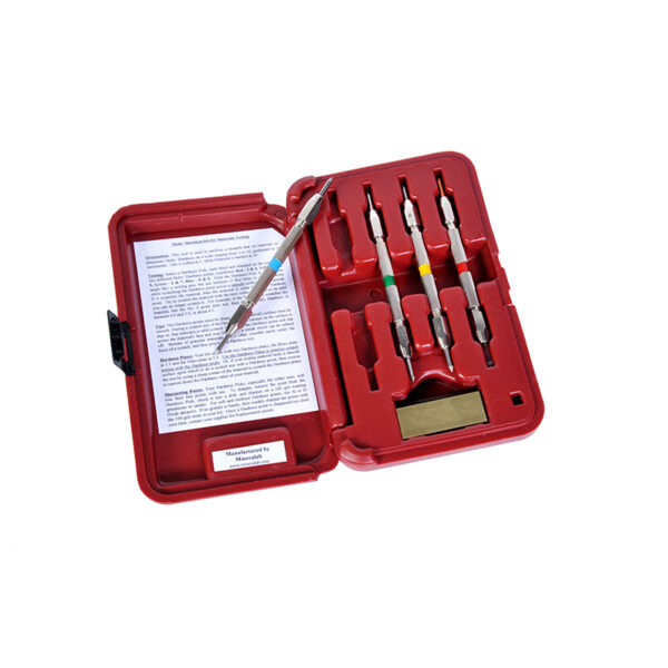 KIT RAYADORES DE DUREZA MOHS DELUXE ESTUCHE PLÁSTICO