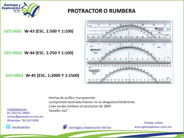 PROTRACTOR O RUMBERA - Image 2